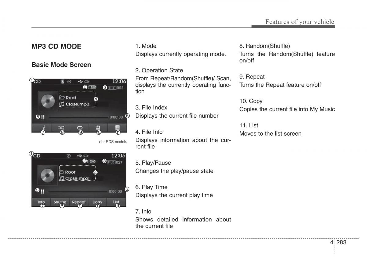 Hyundai Santa Fe III 3 owners manual / page 380