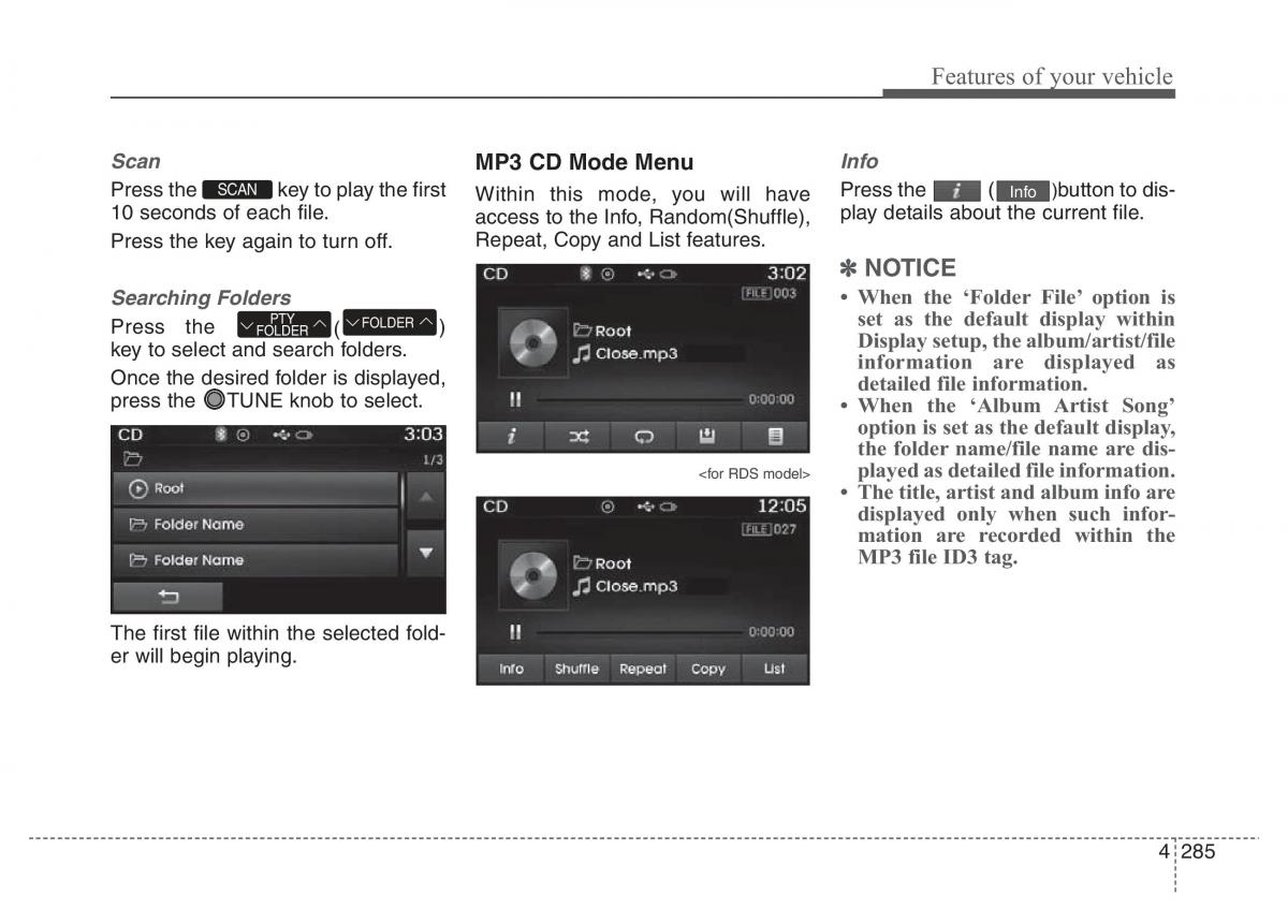 Hyundai Santa Fe III 3 owners manual / page 382