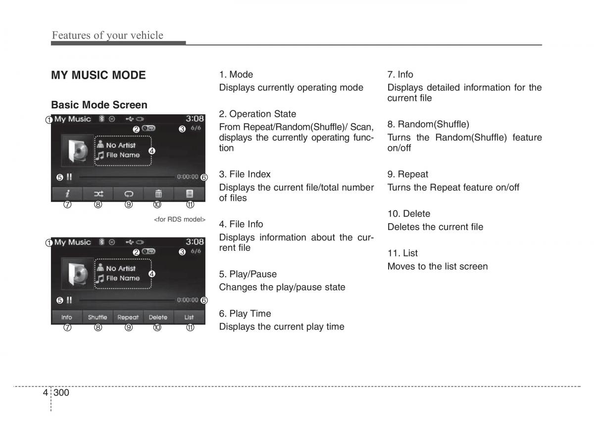 Hyundai Santa Fe III 3 owners manual / page 397