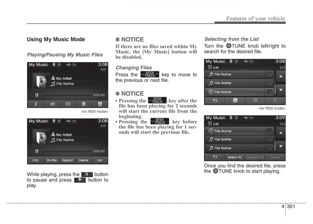 Hyundai Santa Fe III 3 owners manual / page 398