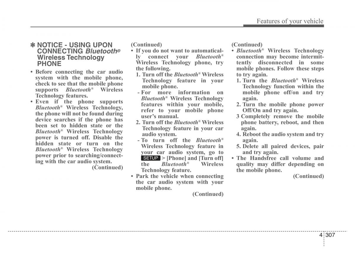 Hyundai Santa Fe III 3 owners manual / page 404