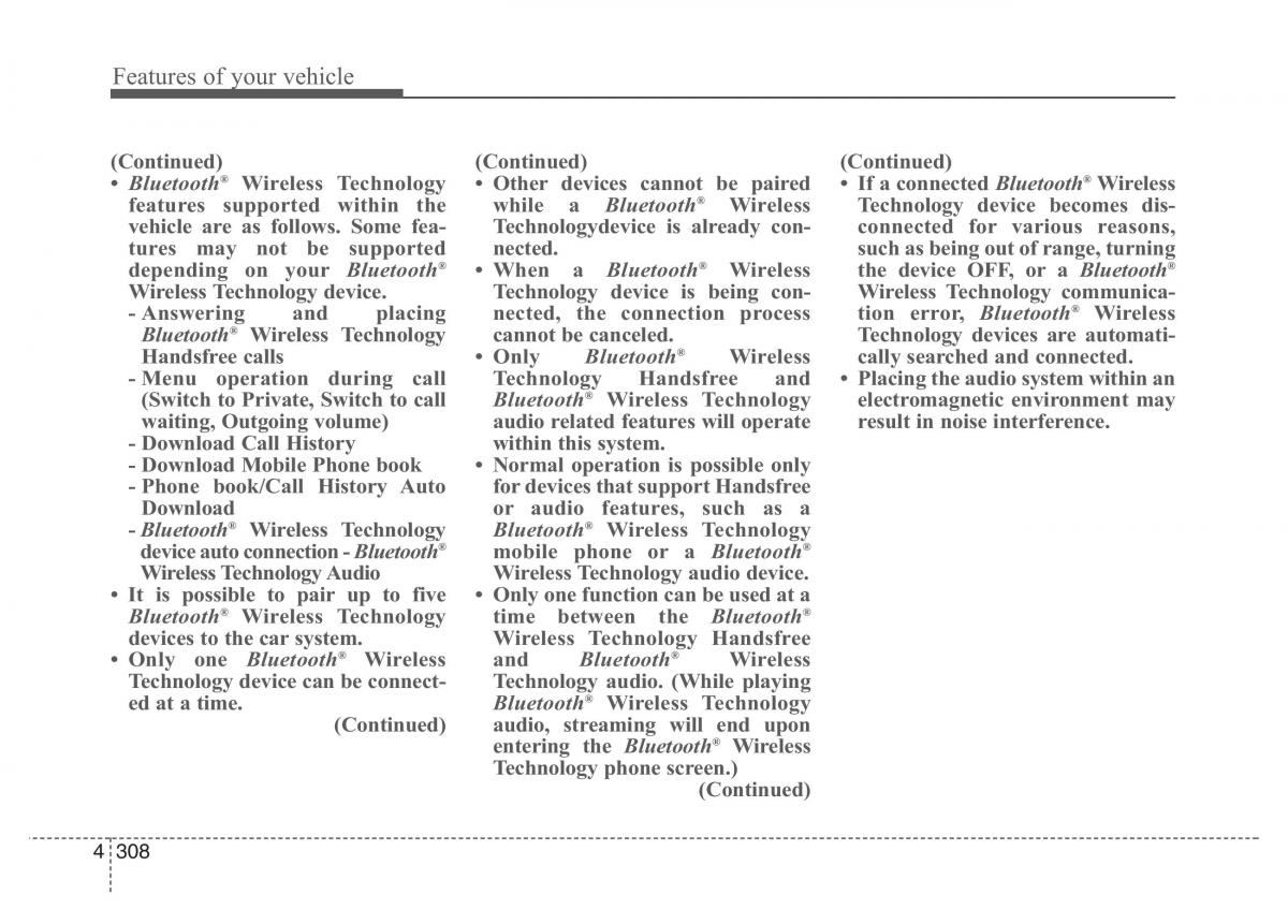 Hyundai Santa Fe III 3 owners manual / page 405