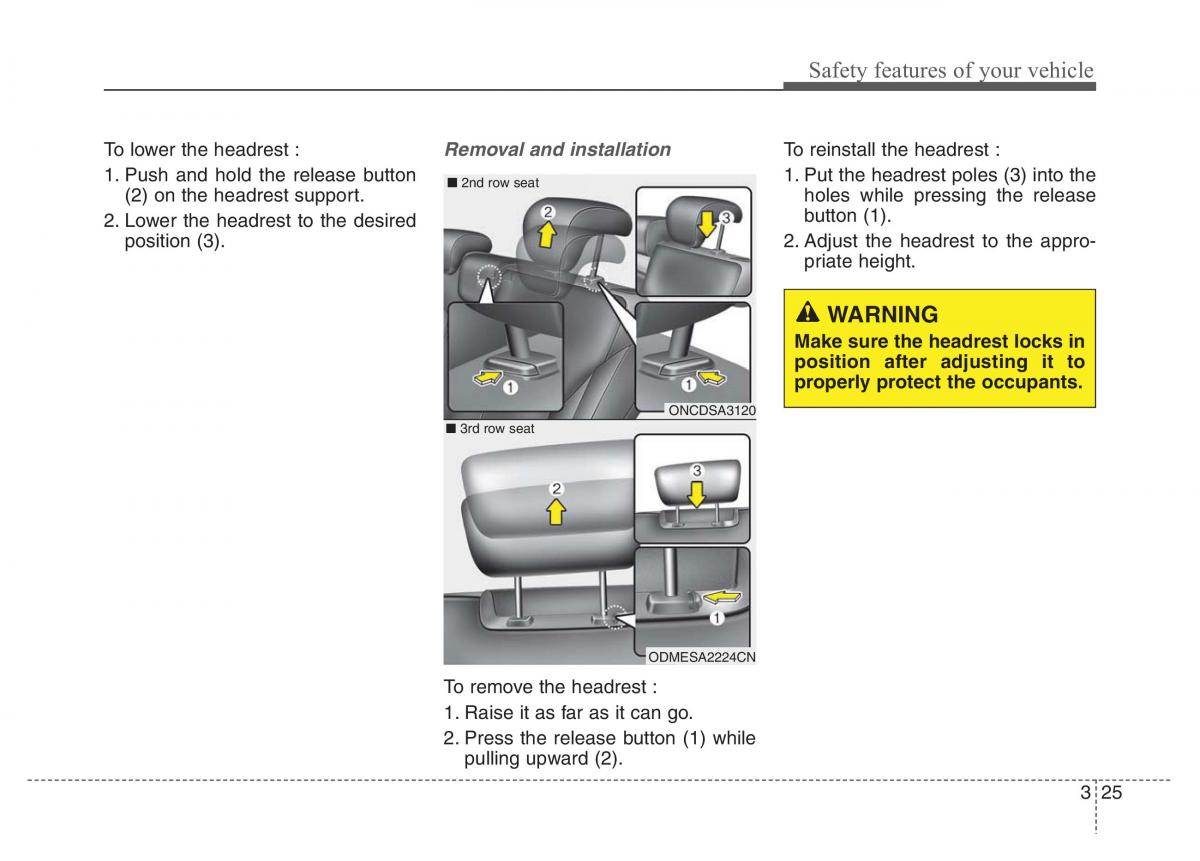 Hyundai Santa Fe III 3 owners manual / page 44