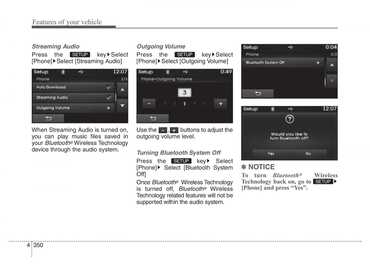 Hyundai Santa Fe III 3 owners manual / page 447