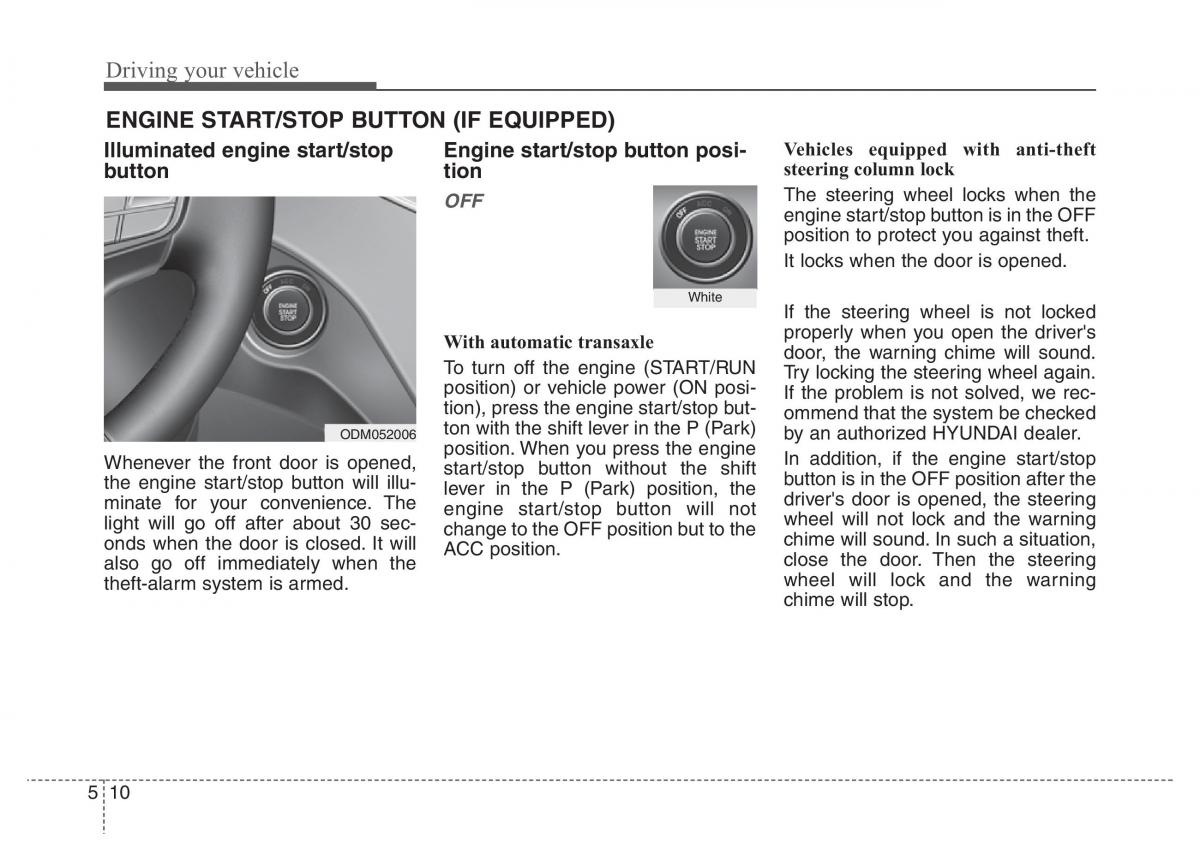 Hyundai Santa Fe III 3 owners manual / page 459