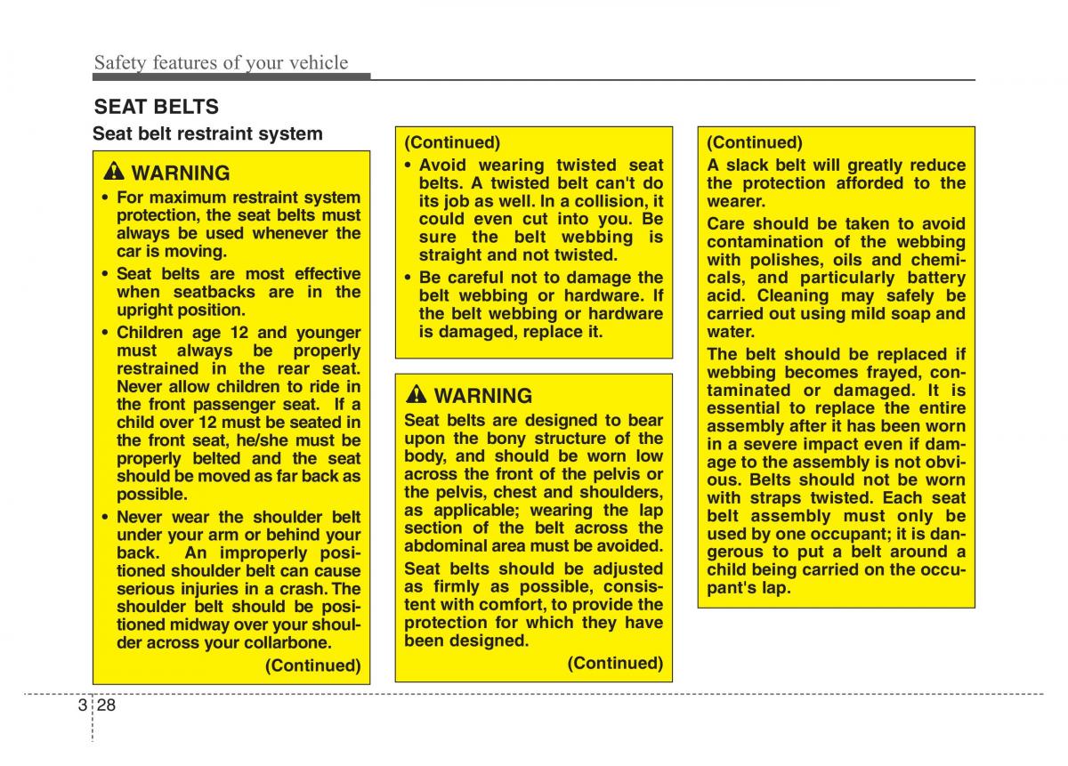 Hyundai Santa Fe III 3 owners manual / page 47