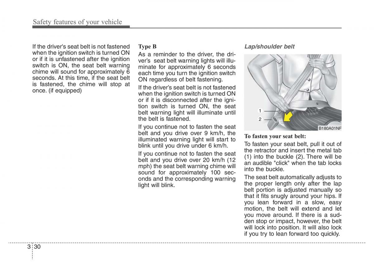 Hyundai Santa Fe III 3 owners manual / page 49