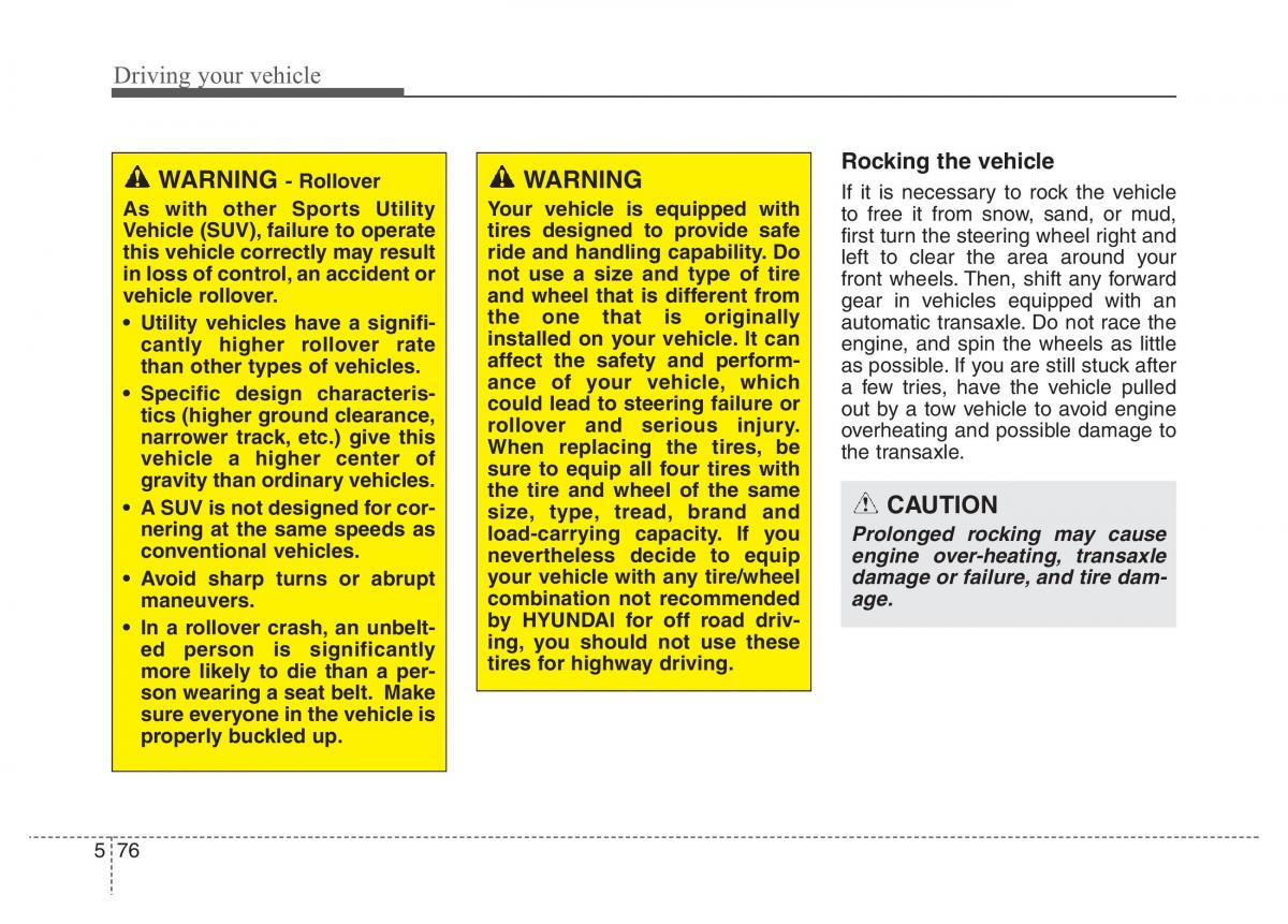 Hyundai Santa Fe III 3 owners manual / page 525