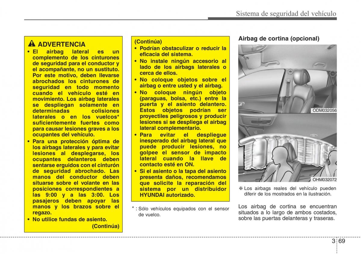 Hyundai Santa Fe III 3 manual del propietario / page 88