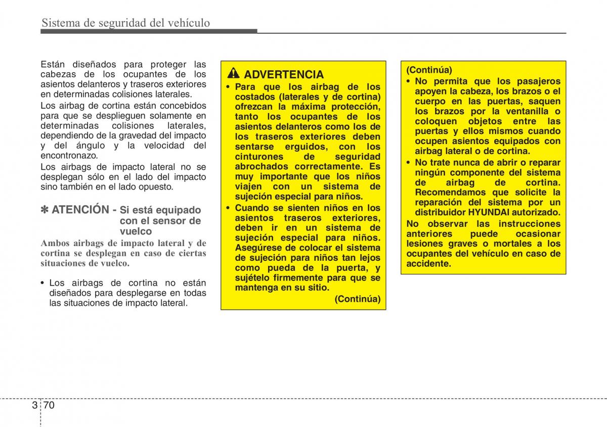 Hyundai Santa Fe III 3 manual del propietario / page 89