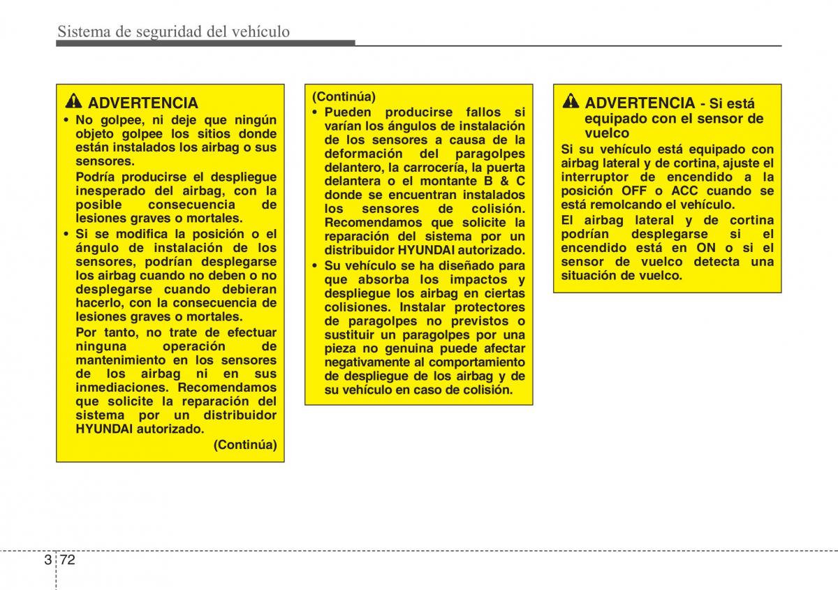 Hyundai Santa Fe III 3 manual del propietario / page 91