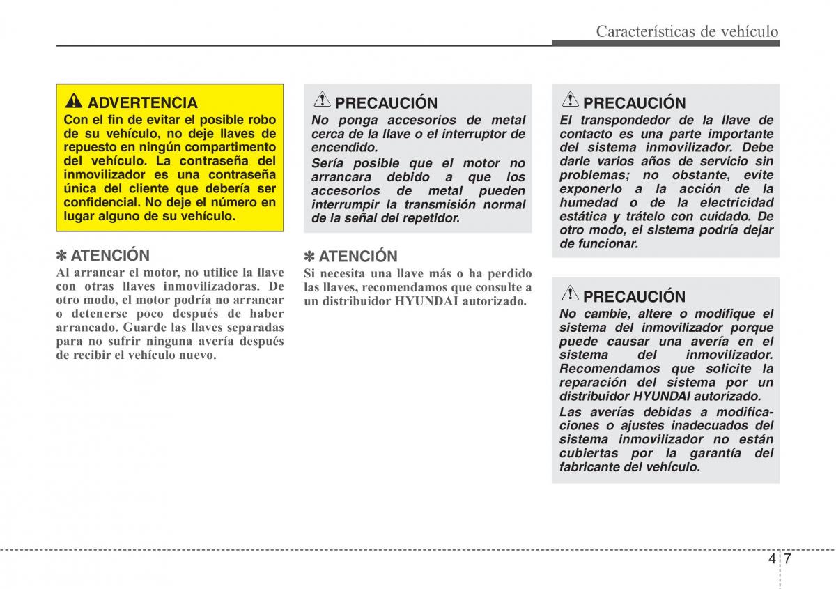 Hyundai Santa Fe III 3 manual del propietario / page 104