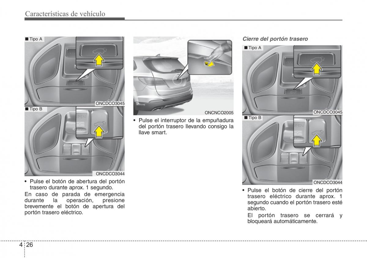 Hyundai Santa Fe III 3 manual del propietario / page 123