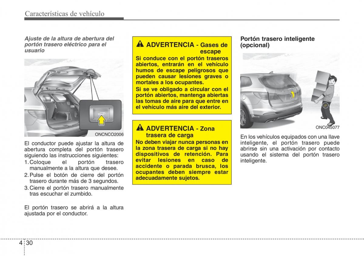 Hyundai Santa Fe III 3 manual del propietario / page 127