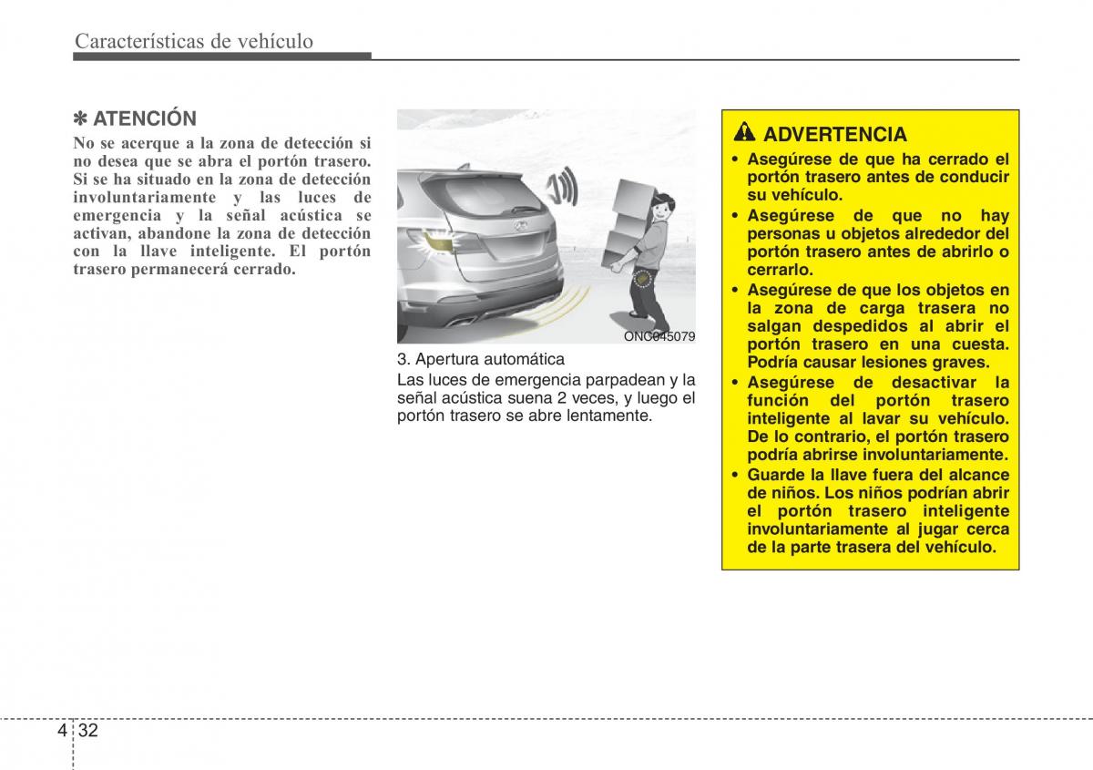 Hyundai Santa Fe III 3 manual del propietario / page 129