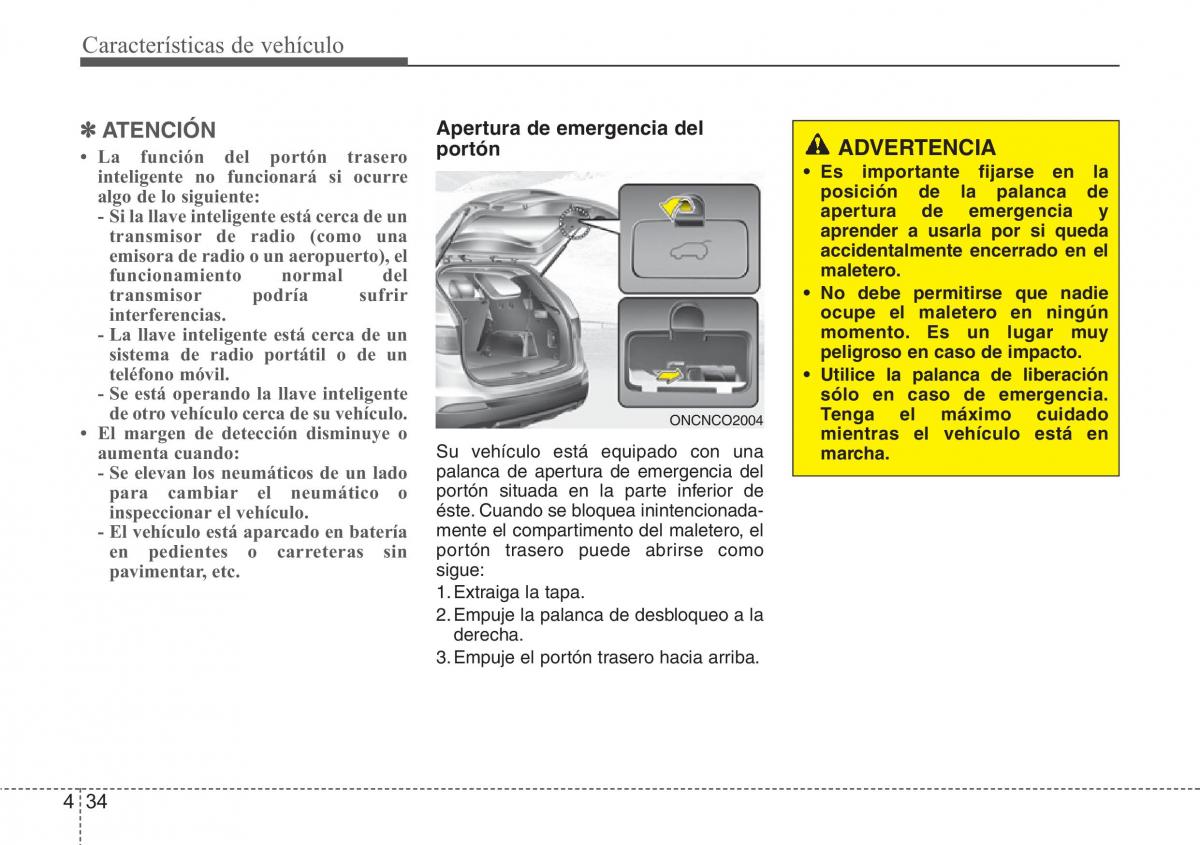 Hyundai Santa Fe III 3 manual del propietario / page 131