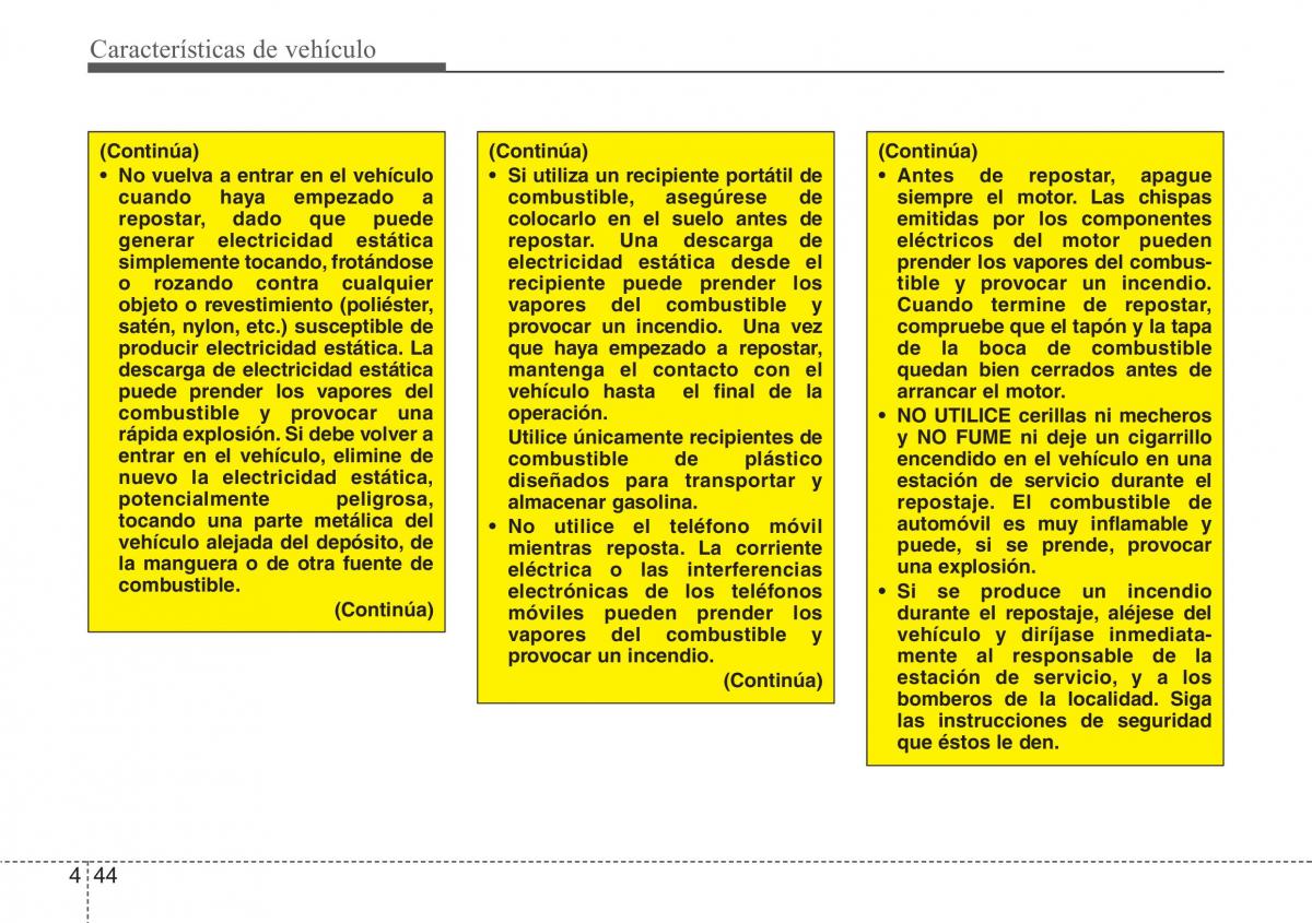 Hyundai Santa Fe III 3 manual del propietario / page 141