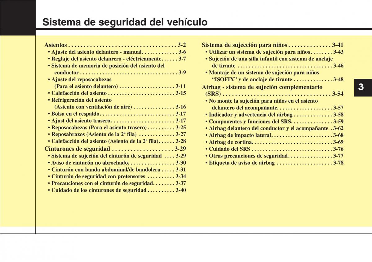 Hyundai Santa Fe III 3 manual del propietario / page 20