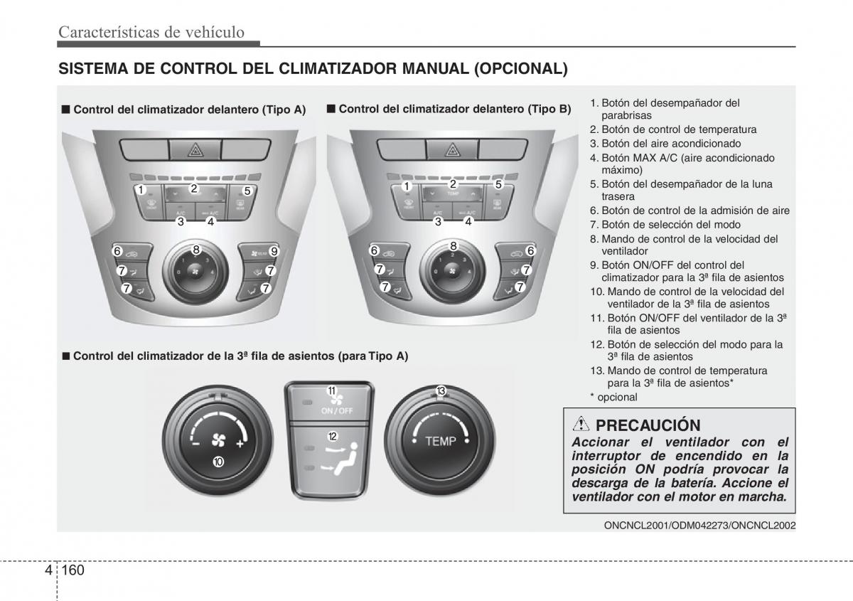 Hyundai Santa Fe III 3 manual del propietario / page 257