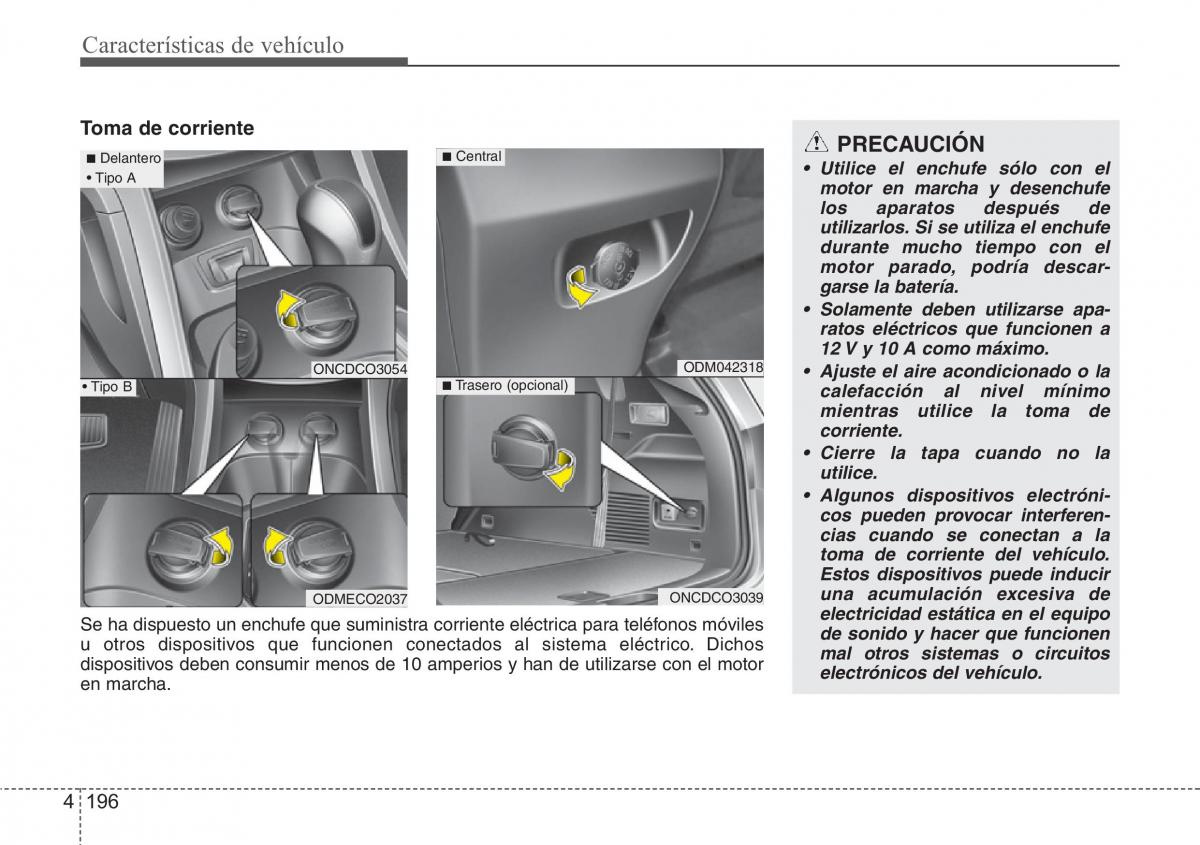 Hyundai Santa Fe III 3 manual del propietario / page 293