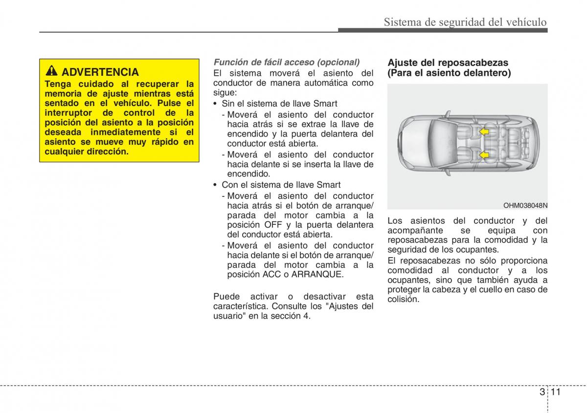 Hyundai Santa Fe III 3 manual del propietario / page 30