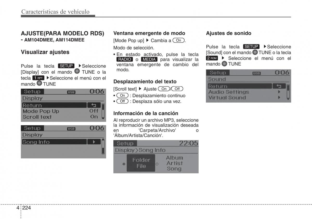 Hyundai Santa Fe III 3 manual del propietario / page 321