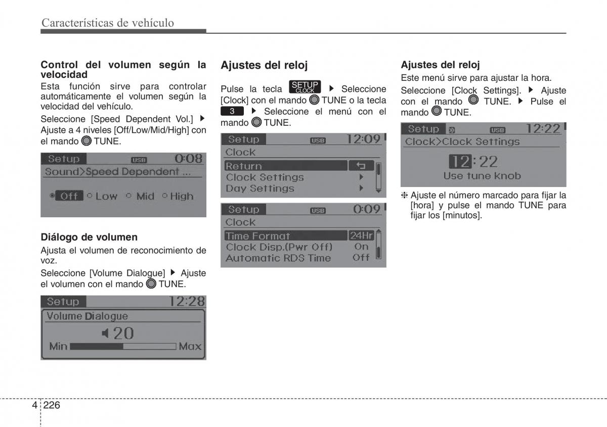 Hyundai Santa Fe III 3 manual del propietario / page 323