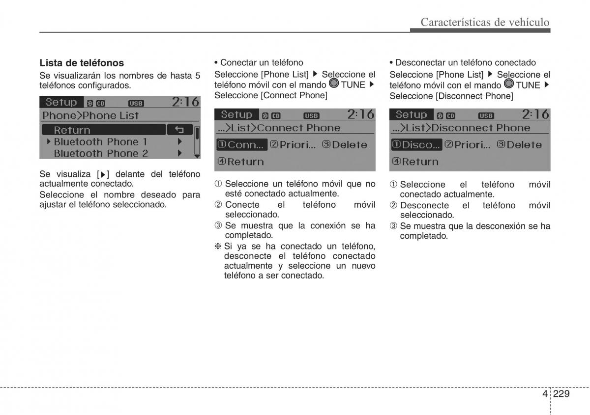 Hyundai Santa Fe III 3 manual del propietario / page 326