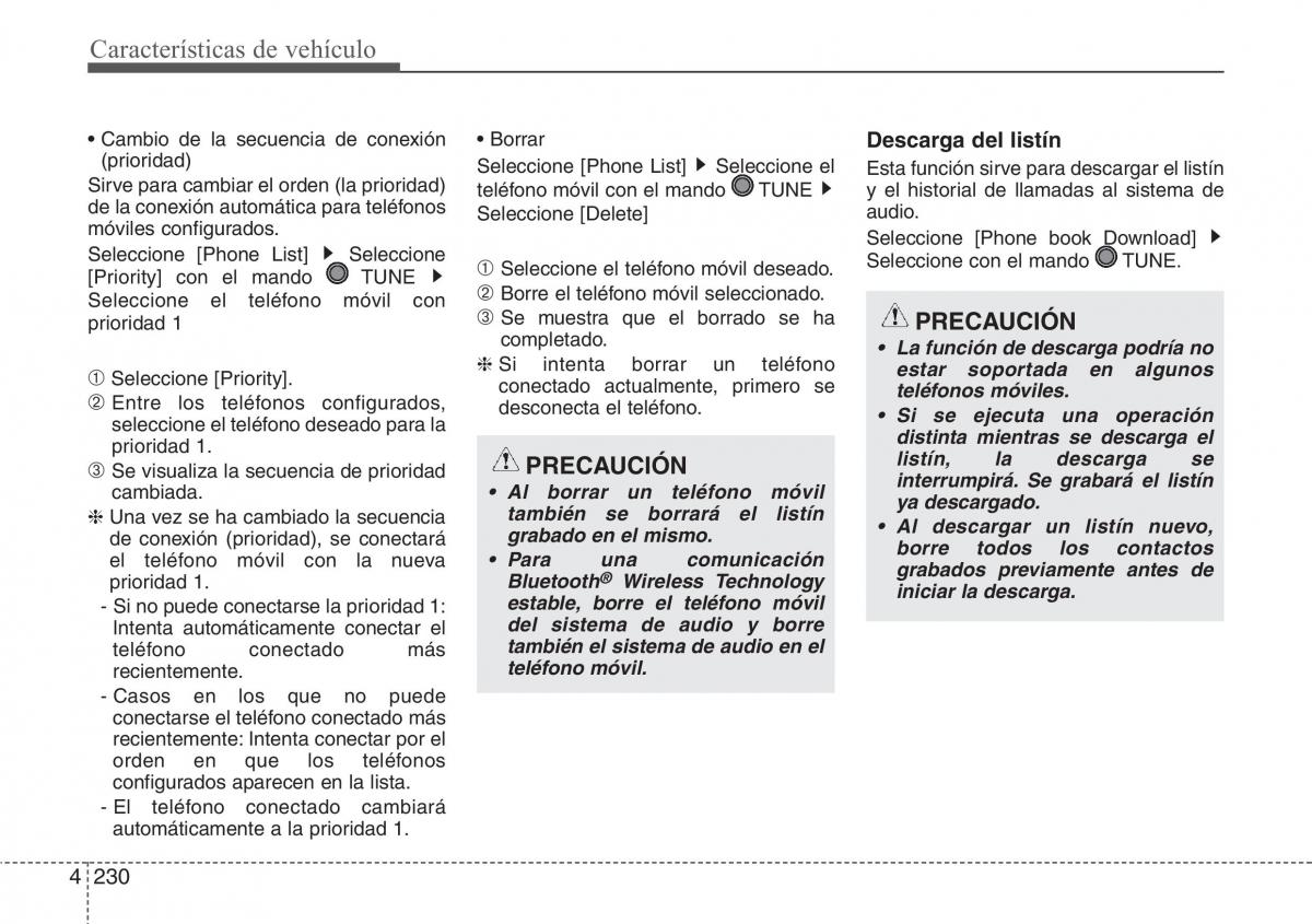 Hyundai Santa Fe III 3 manual del propietario / page 327