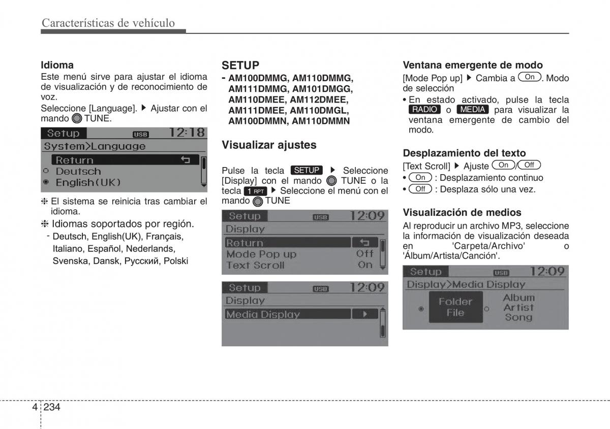 Hyundai Santa Fe III 3 manual del propietario / page 331