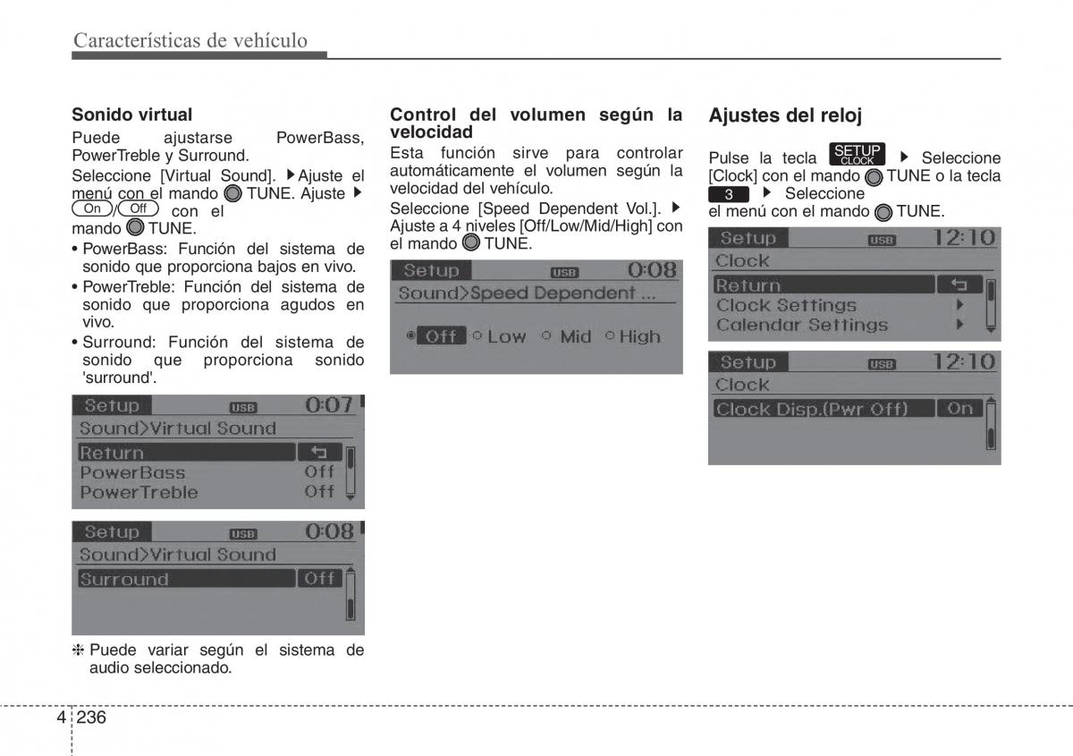 Hyundai Santa Fe III 3 manual del propietario / page 333