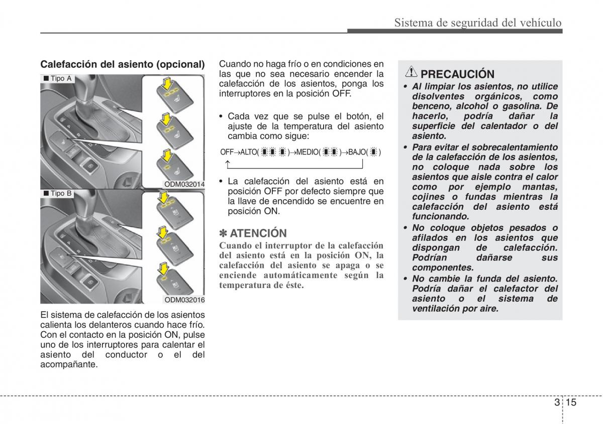 Hyundai Santa Fe III 3 manual del propietario / page 34