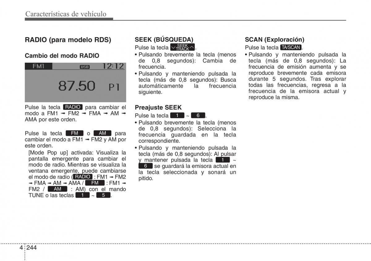 Hyundai Santa Fe III 3 manual del propietario / page 341