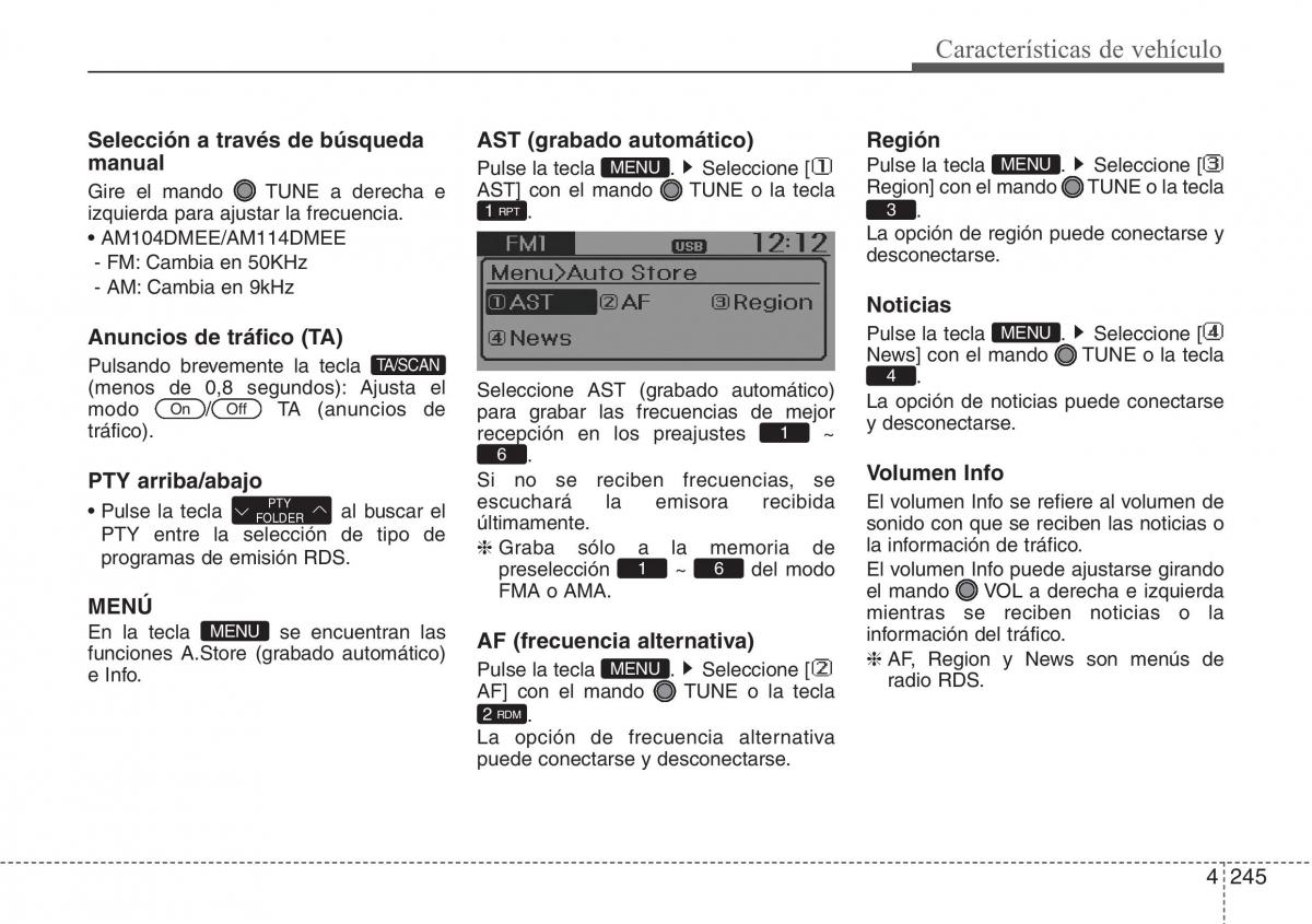 Hyundai Santa Fe III 3 manual del propietario / page 342