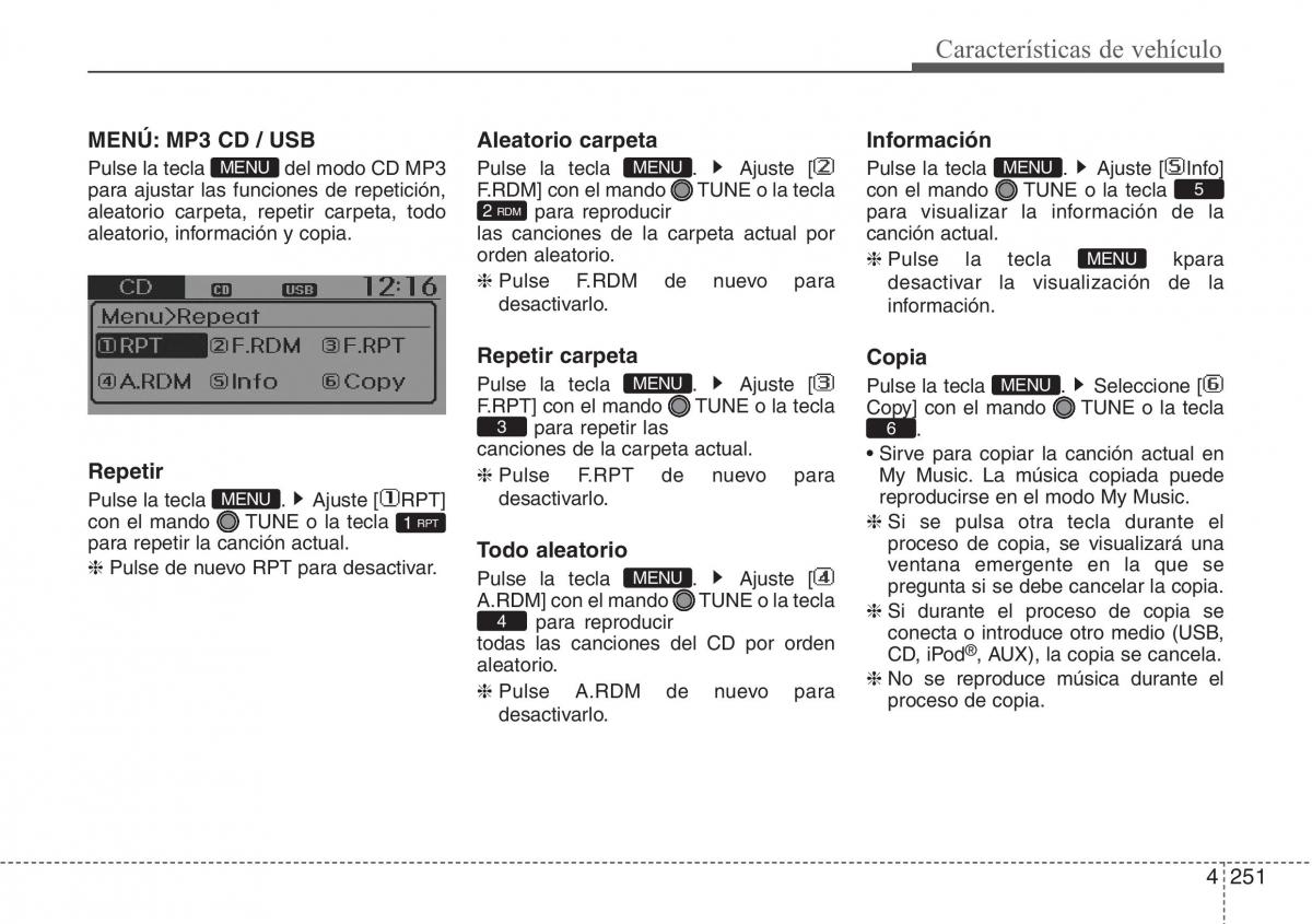 Hyundai Santa Fe III 3 manual del propietario / page 348