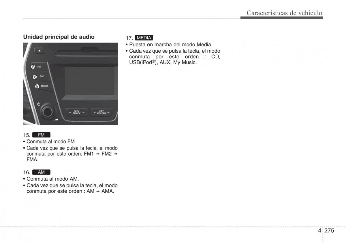 Hyundai Santa Fe III 3 manual del propietario / page 372