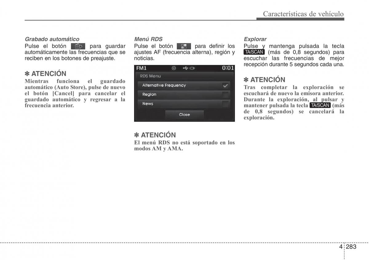 Hyundai Santa Fe III 3 manual del propietario / page 380