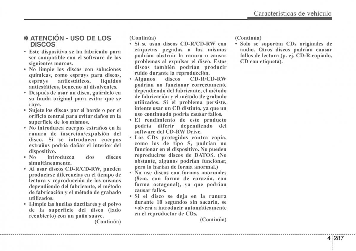 Hyundai Santa Fe III 3 manual del propietario / page 384