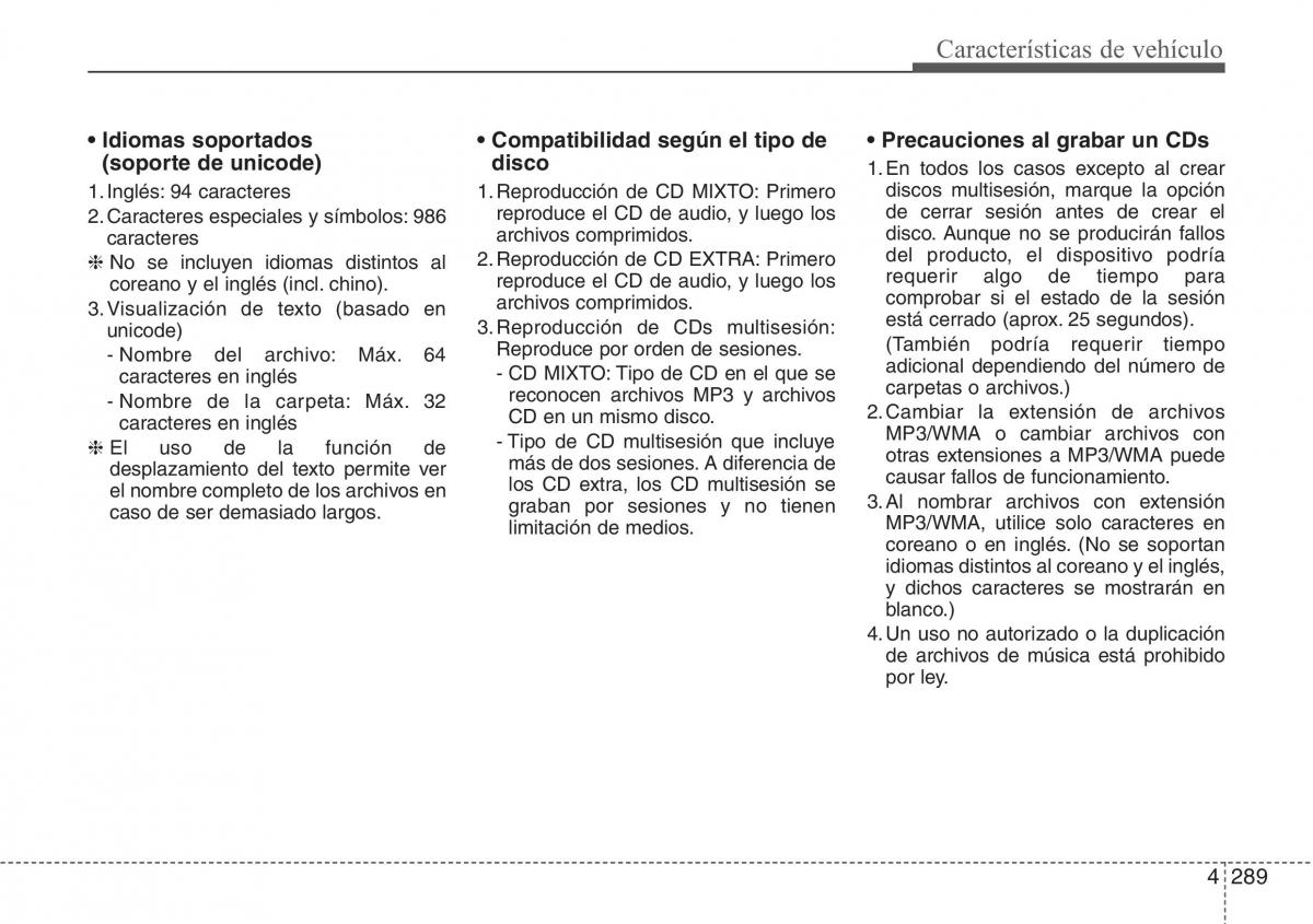 Hyundai Santa Fe III 3 manual del propietario / page 386