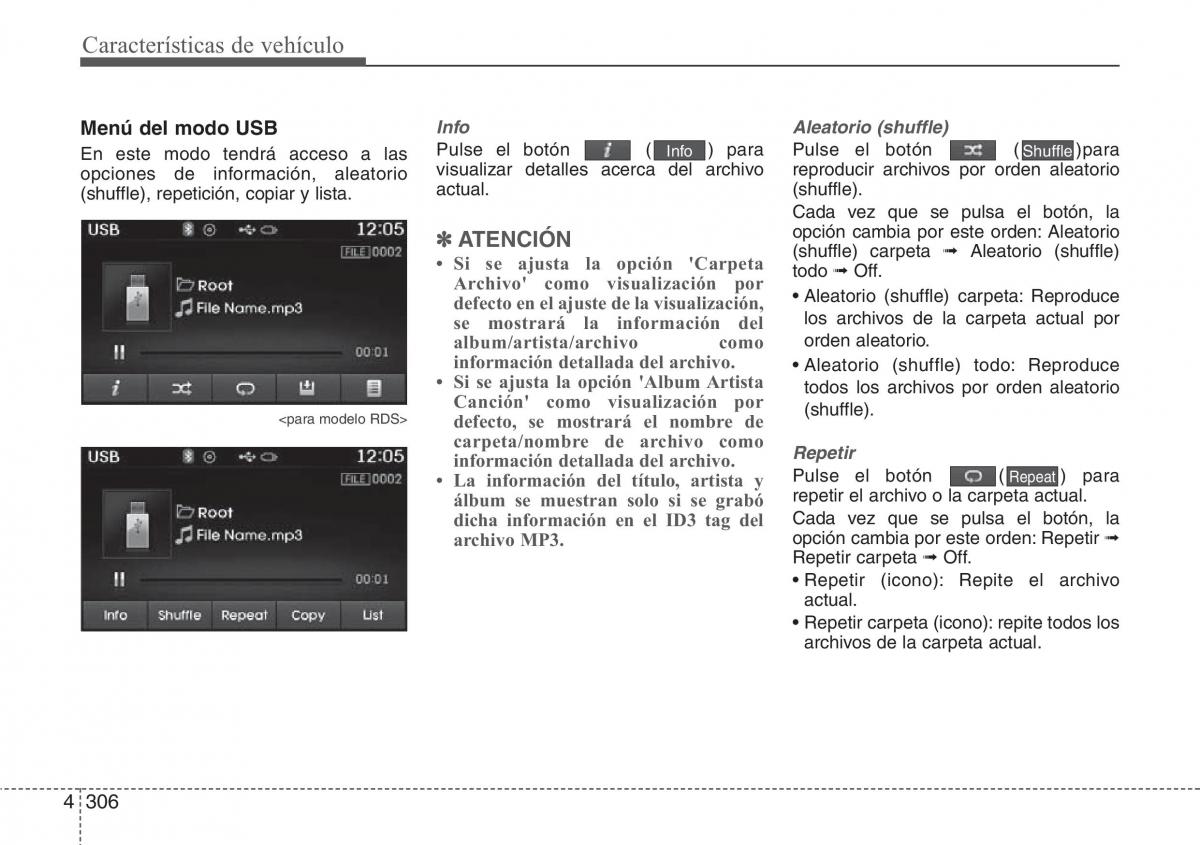 Hyundai Santa Fe III 3 manual del propietario / page 403