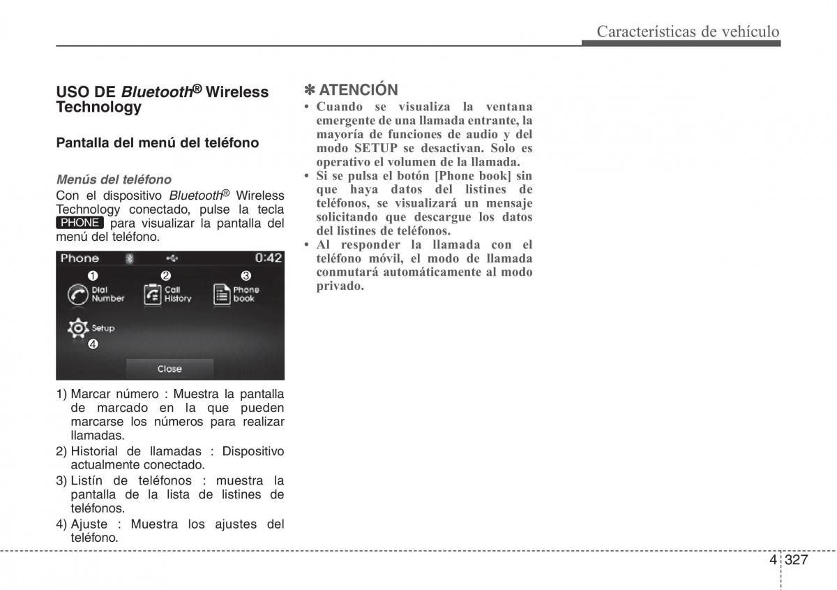 Hyundai Santa Fe III 3 manual del propietario / page 424