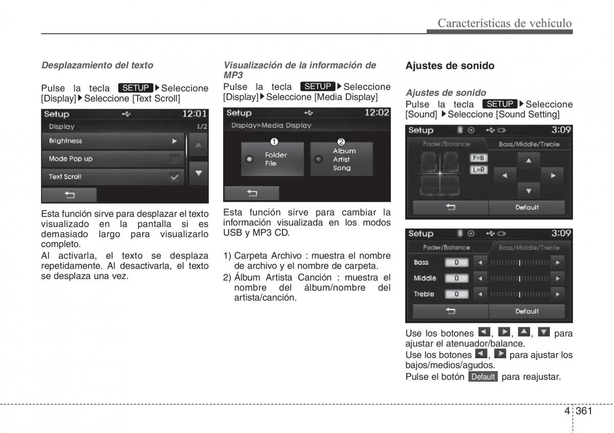 Hyundai Santa Fe III 3 manual del propietario / page 458