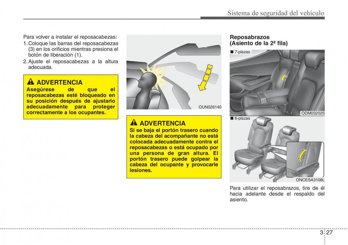 Hyundai Santa Fe III 3 manual del propietario / page 46