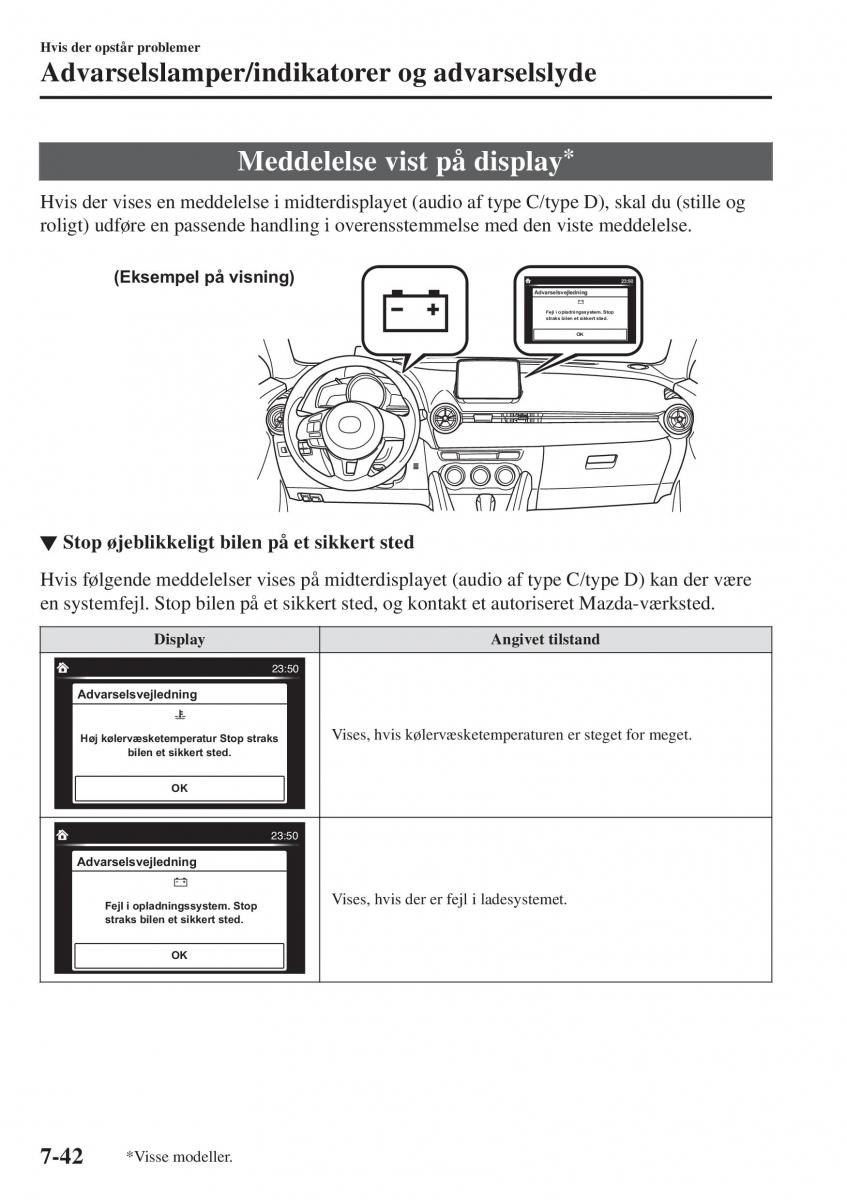 Mazda 2 Demio Bilens instruktionsbog / page 563