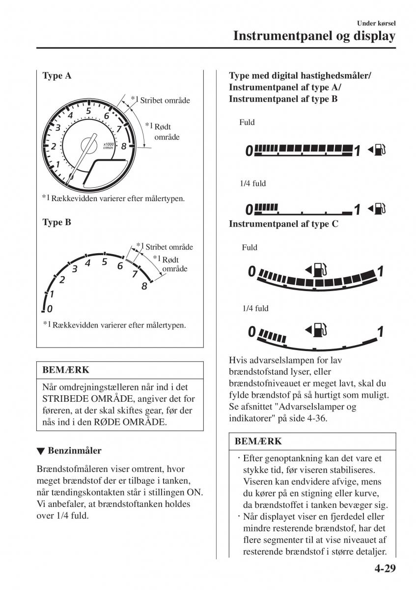 Mazda 2 Demio Bilens instruktionsbog / page 170