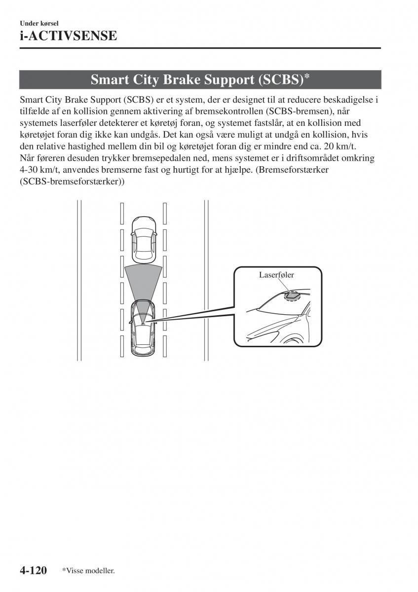 Mazda 2 Demio Bilens instruktionsbog / page 261