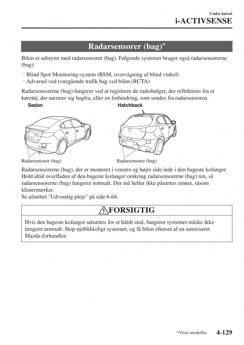 Mazda 2 Demio Bilens instruktionsbog / page 270