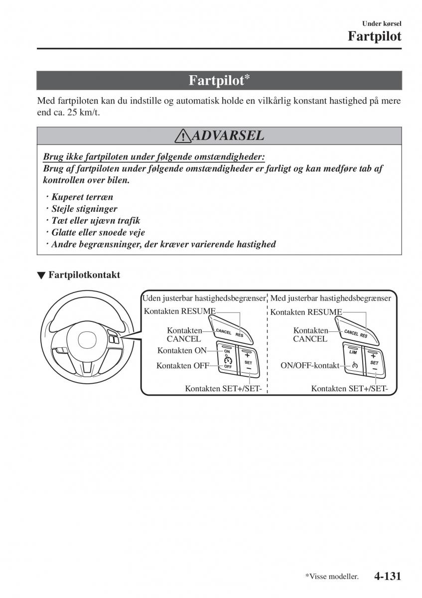 Mazda 2 Demio Bilens instruktionsbog / page 272