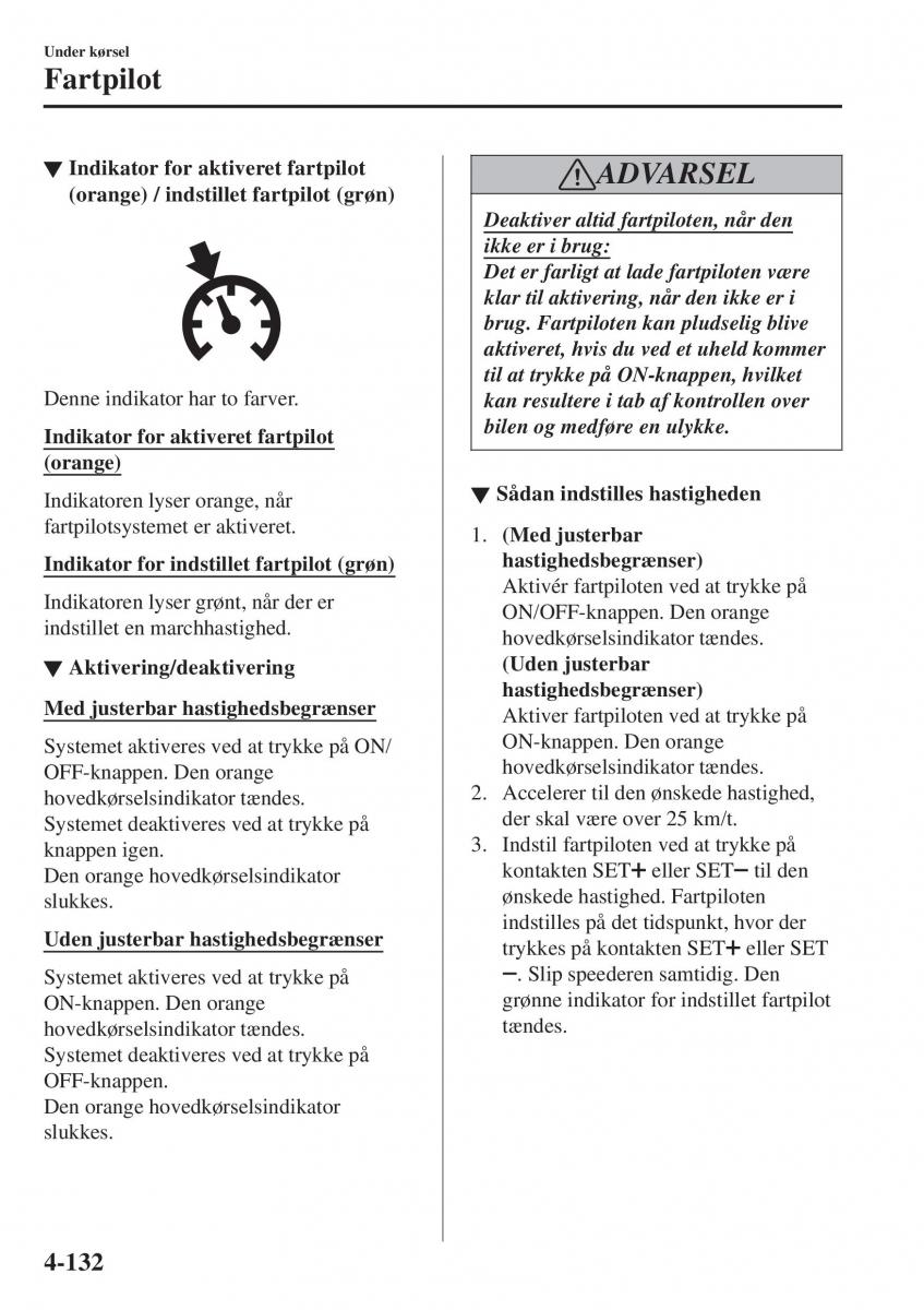 Mazda 2 Demio Bilens instruktionsbog / page 273