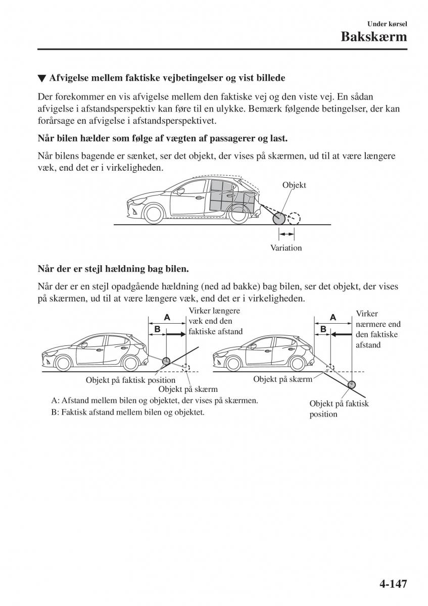 Mazda 2 Demio Bilens instruktionsbog / page 288